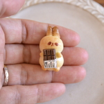 チョコを届けたいうさぎさん❤
