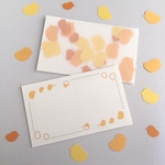 ひよこのミニメッセージカード&封筒 セット