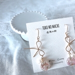 お花ドーナツのリボン　＊ちょうちょむすび＊