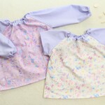 半袖可♡きらきらシェル スモック【送料無料】