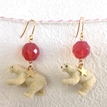 【SALE】シロクマのピアス