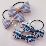 2点セット🎀グレージュ系ヘアゴムのセット 細ゴム