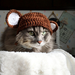 ねこ アニマル帽子  おさるさん