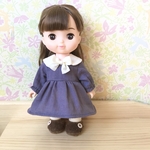 セレモニーワンピース⭐︎入園　入学　卒園　卒業　発表会　メルちゃん メルちゃん服 ソランちゃん ソランちゃん服