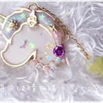 ゆめかわいいユニコーンブローチピン