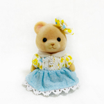 春色ワンピース  子供サイズ シルバニアファミリー   着せ替え服  おうち時間