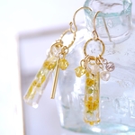ミモザミニステックピアス/イヤリング