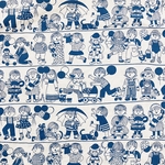 ヴィンテージファブリック　GRAZIELA　入園入学準備に　ハンドメイド