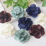 New！８個★お花のカボション　4色