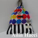 入園、入学：たいそう着入れ袋　（巾着）