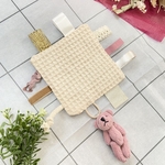 手作りカシャカシャおもちゃ♡ピンクのくまさん