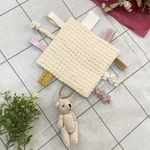 手作りカシャカシャおもちゃ♡白いくまさん