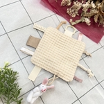 手作りカシャカシャおもちゃ♡白いうさぎさん