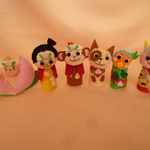 K様　ご予約品指人形セット