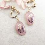 やさしいピンク　イヤリング/ピアス