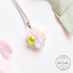 きらめきの花束✿さくら［ネックレスver.］