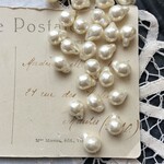 【4粒】11.5×8.5mm/ニュアンスミニドロッ/アクリルパールビーズ