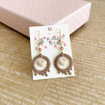 とろけるハートのピアス（イヤリング）♡ミルク