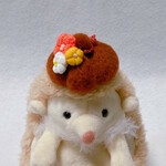 ＜2/8(月)21:00〜受注開始予定＞お雛様ヅラ🎎茶髪お団子×梅の飾り