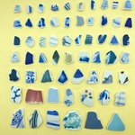 (D1) ˚✧₊⁎ 瀬戸内 シー陶器 ⁎⁺˳✧༚  60個 上質 柄もの