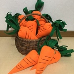 0519hiro様専用  フェルトおままごと ニンジン10本セット