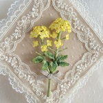 菜の花　プチコサージュ　送料無料♪