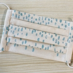 プリーツマスク　#北欧の流星.クリーム