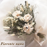 【ブーケ】アートアネモネとホワイトスターチスのナチュラルブーケ