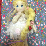 SALE＊cottoncandy＊羊毛フェルト＊ラップンツェル