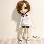 May&Leo☆マーブルカラーのPOPパーカーセット