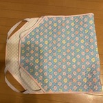 お昼寝用コットカバー(ブルー）