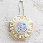 ♡4 ふんわりかわいい マタニティーマーク リングギャザーロゼット　