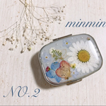 押し花　ピルケース　ハンドメイド　2