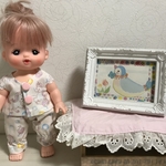 メルちゃんパジャマ　ユニコーン柄　白