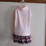 犬服 スカート付きTシャツ