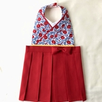 袴風スタイ　女の子　【週末限定お値下げ中】