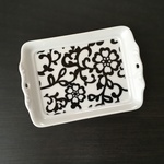 フラワーアラベスク　トレー  小サイズ