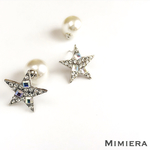 キラキラ星とパールキャッチ〜なピアス
