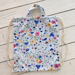 お花がたくさんナップサック ☆体操服入れ②