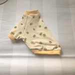 春色犬服トレーナー(黄色花)S