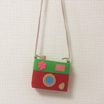 フェルトのカメラ おままごと ハンドメイド