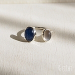 【受注制作】Fork Ring  - BL & GRY