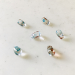 【G】Clear Colorful Tiny Drop Pendant Tops