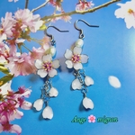 《紫外線で色が変わる》舞桜🌸(サージカルステンレス)ピアス/イヤリング