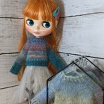 ブライスアウトフィット＊一点物＊萌え袖シンプルセーター