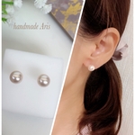 ♡人気✨再々‥販✨【アレルギー対応】✨高品質✨一粒パールピアス✴︎✴︎
