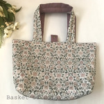 SALE!! リバティ　ふわふわたっぷり トートバッグ 　ペンローズ　ピンク