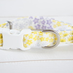 【年末ＳＡＬＥ】19-26cm小型犬★お花畑★首輪