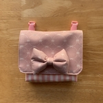 ★移動ポケット＊YUWAサークルリボンが可愛い☆ピンク⑫★