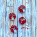 🆕【ビーズ】round flower beads #RD